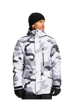 Giacca Snowboard Uomo Quiksilver Mission Printed Jacket