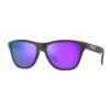 Occhiali Da Sole Oakley Frogskins Montatura: Matte Black Lente Violet Prizm