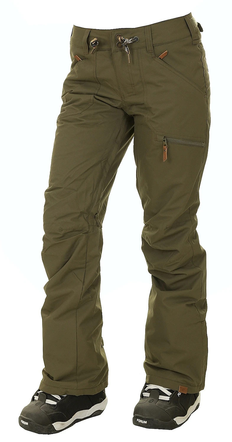 Pantaloni Sci Snowboard Donna Roxy Nadia Pant Col. Ivy Green 1 Pantaloni Sci Snowboard Donna Roxy Nadia Pant Col. Ivy Green