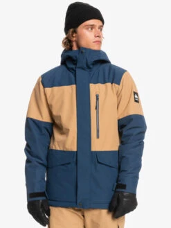 Giacca Snowboard Uomo Quiksilver Mission Block