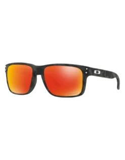 Occhiali Da Sole Oakley Holbrook XL Montatura: Matte Black Camo Lenti: Prizm Ruby