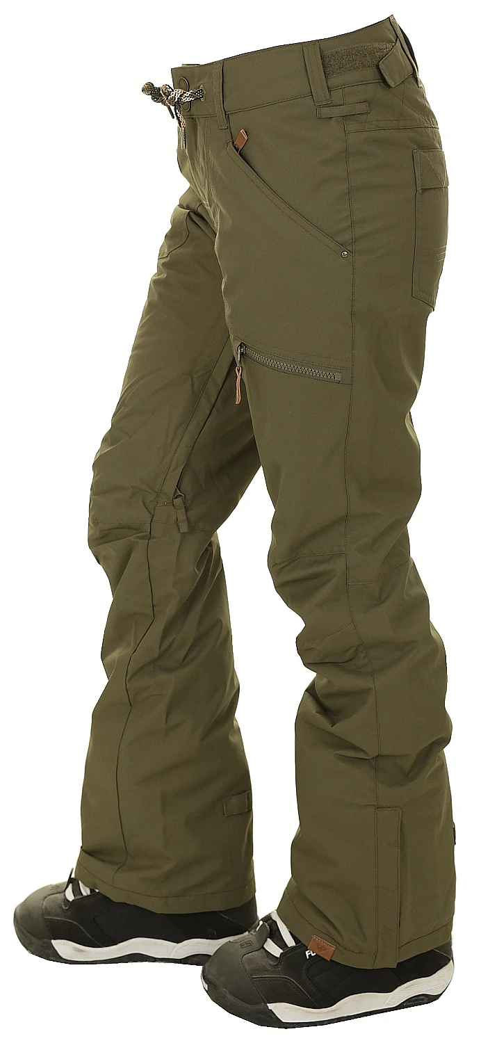 Pantaloni Sci Snowboard Donna Roxy Nadia Pant Col. Ivy Green 2 Pantaloni Sci Snowboard Donna Roxy Nadia Pant Col. Ivy Green - immagine 2