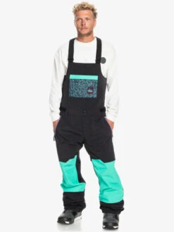 Salopette Snowboard Uomo Quiksilver Fly High -Bunbyn Snow Negozio 3 3 1