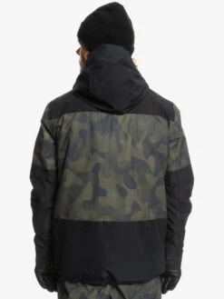 Giacca Snowboard Uomo Quiksilver Mission Printed Block -Bunbyn Snow Negozio 4 20