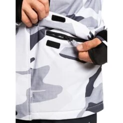 Giacca Snowboard Uomo Quiksilver Mission Printed Jacket -Bunbyn Snow Negozio 4 8 1