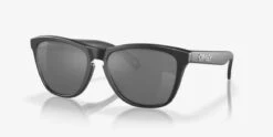 Occhiali Da Sole Oakley Frogskins, Colore Montatura: Matte Black, Colore Lenti: Black Prizm Polarized