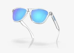 Occhiali Da Sole Oakley Frogskins Montatura: Crystal Clear, Lente Prizm Sapphire -Bunbyn Snow Negozio IMG 1282